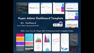 Bootstrap Admin Panel fastest way to build your Admin Theme – Hyper