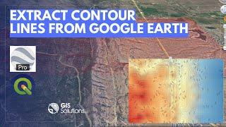 Generate Contours from Google Earth