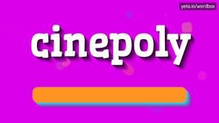 CINEPOLY - HOW TO PRONOUNCE IT!?