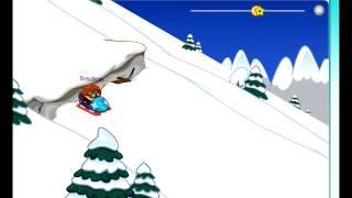 RolyPolyLand - Playing Sled racing with my friend!