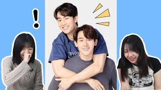 Reactions of Koreans who mistook Thai bl couple for twins | Korean React to forcebook Tiktok