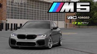 BMW M5 Competition F90 - Stealth PPF - lowered w/ 21” BC Forged Wheels