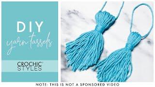 DIY Yarn Tassel Tutorial