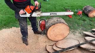 Stihl ms 500i vs husqvarna 395xp