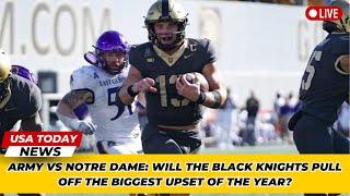 Army vs Notre Dame: Will the Black Knights Pull Off the Biggest Upset of the Year? । USA TODAY NEWS