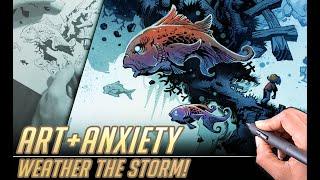 Art and Anxiety - 4 TIPS to WEATHER THE STORM!
