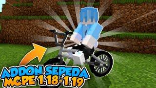 NEW!! Add-on Sepeda Di MCPE 1.19 || bicyclecraft