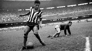 Garrincha - 30 Magic Dribbles from the Bent-Legged Angel!