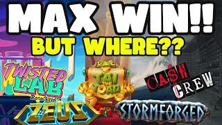 EPIC MAX WIN ON A HACKSAW BONUS BUY SESSION!! WHICH SLOT GIVES US THE BIG WIN WE'VE BEEN WAITING FOR