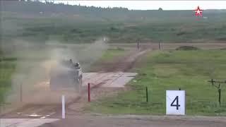 Bumerang IFV firing Kornet missiles