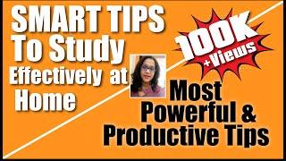 5 Smart Self Study Tips || How To Study Effectively At Home || Pro Ed Academy