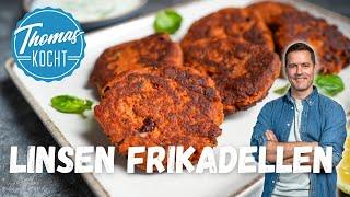 Linsen Frikadellen - leckere und gesunde Bratlinge