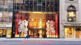 [4K] New York City - The best stops and shops along Fifth Avenue