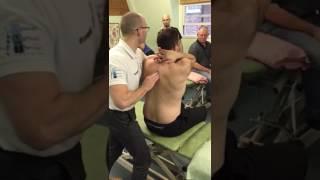 Osteopathic Articulation™ techniques for the thoracic spine in seated