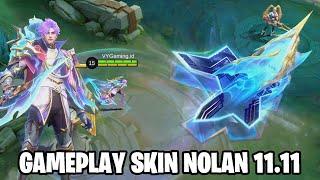 GAMEPLAY SKIN NOLAN 11.11 THE NAVIGATOR & XAVIER STARLIGHT HARDLIGHT ARTIFICER MOBILE LEGENDS