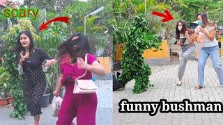 BEST BUSHMAN PRANK, scaring people in TangCity mall, manusia pohon