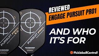 Reviewed: All New Engage Pursuit Pro1 Pickleball Paddles