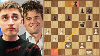 Just Built Different! || Carlsen vs Dubov || Tata Steel Chess India (2024)