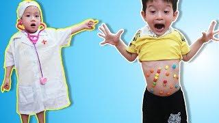 Trò Chơi Cậu Bé Tham Ăn Kẹo| Gia Đình Baby Shark