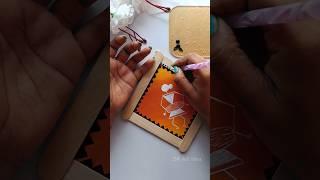 Warli painting #shorts #craft #warlipaintings