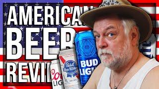 PAPA TRIES AMERICAN BEER (VERY BAD)