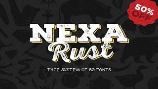 Nexa Rust Font Free Download