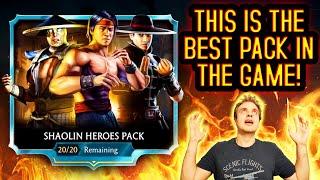MK Mobile. Shaolin Heroes Pack is THE BEST Pack in The Game. Here is Why You Should Open It!