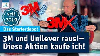 3M und Unilever raus! Diese 2 Aktien kaufe ich!