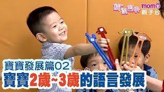 寶寶發展篇 ▶ 02【寶寶2歲 ~ 3歲的語言發展｜王宏哲】媽媽寶典S2｜嬰幼兒活動、飲食、醫療｜新手爸媽｜孩子教養｜醫師、營養師分享｜兒童電視節目【親子台｜官方HD｜精華版】momokids