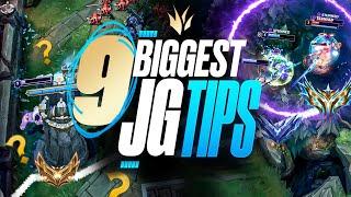 9 MUST KNOW Tips And Tricks For Junglers To Climb To The Stars!  |  Jungle Climbing Tips