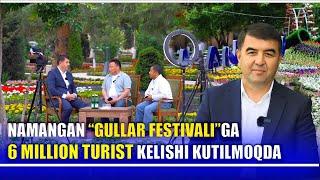 “Gullar festivali”: Namangan viloyati hokimi Sh. Abdurazzoqov bilan eksklyuziv suhbat
