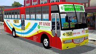 Bussid Mod JFT Liner Exfoh Gen4 Ordinary 2D