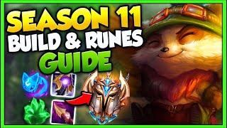 The Best Builds & Rune Guide Improve Your Elo | Challenger Teemo | 11.3 Update- League of Legends