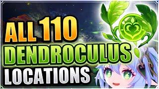 ALL 110 Dendroculus Locations (WITH TIMESTAMPS + DETAILED GUIDE!) Genshin Impact Sumeru 3.0