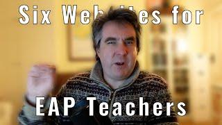 Six Websites for EAP Teachers | ELT Experiences