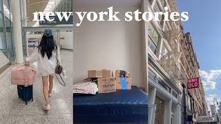 new york stories: columbia move-in, dorm tour, michelin restaurant, jellycat diner