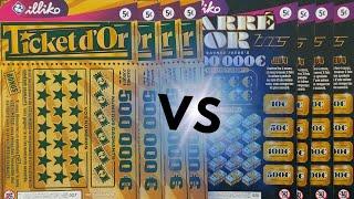 4 Ticket d'or VS 4 Carré Or ️