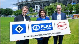Partnerschaft HELM x Plan International x HSV