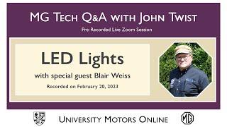 379 MG Tech Q & A on LED Lights