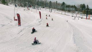 2024 CSRA Snowcross Round 4 / Kids & Youth Highlights / Horseshoe Resort, Barrie Ontario / 4K