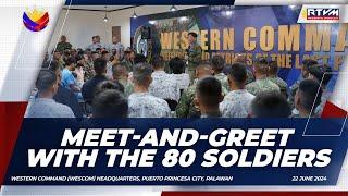Meet-and-Greet with the 80 Soldiers 06/23/2024