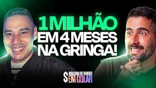 [Aluno Máquina de Vender em Dólar] Como ele fez 1 Milhão em 4 meses como AFILIADO NA GRINGA!