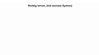 Richtig lernen mit meinem System, Teil 5! - Für die IHK Prüfung!