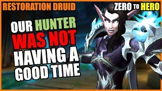 Our Hunter Was Not Having a Good Time on That Boss | Resto Druid Zero to Hero E4