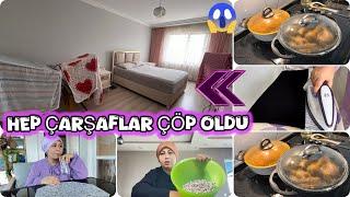 BÖYLE BİŞEY İLK DEFA BAŞIMA GELDİ⁉️HEP YANMIŞYEMEK GÖTÜRDÜM..SALLANMA GÜNÜ..YİNE GÜNLÜK İŞLER VLOG