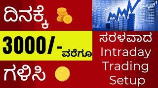 11 AM Intraday Trading Strategy || Simple Intraday Trading Setup || Kannada