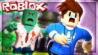 Roblox Adventures - ZOMBIE FLOOD ESCAPE! (Halloween Flood Escape)