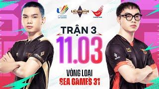 SAIGON PHANTOM vs TEAM FLASH: SIÊU KINH ĐIỂN SỚM- VÒNG TUYỂN CHỌN  SEA GAMES 31 NGÀY 11.3