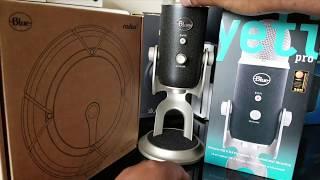 Thank you Blue Design!!! BLUE YETI PRO / BLUE RADIUS III (3) UNBOX AND REVIEW