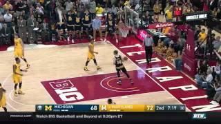 Michigan at Maryland - Men's Basketball Highlights